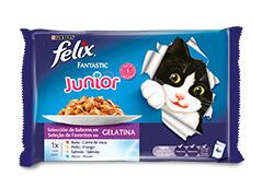 Felix Fantastic Junior Selecção de Favoritos em Gelatina 4x100gr