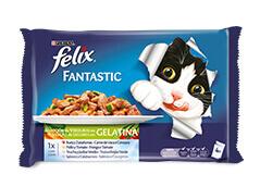 Felix Fantastic Selecção de Legumes em Gelatina 4x100gr