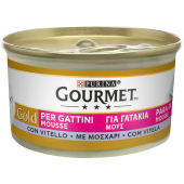 Gourmet Mousse Vitela para Gatinhos 85gr