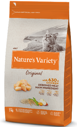 Nature Variety Gato Adulto Original Frango 1,25kg