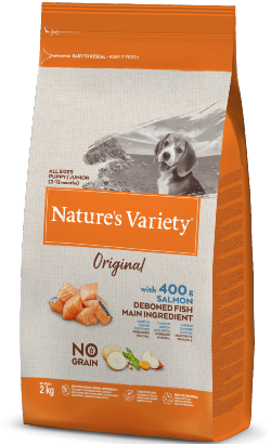 Nature Variety Original No Grain Cão Junior Salmão 10kg