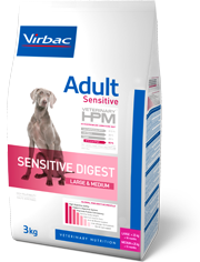 Virbac HPM adult dog sensitive digest large&medium 3kg