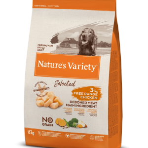 Nature Variety Cão Adulto Selected No Grain Frango 10kg