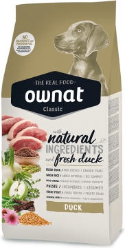 Ownat Classic Cão Pato 12Kg