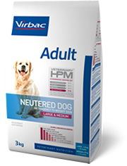 Virbac HPM adult neuthered dog large&medium 12kg