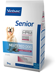 Virbac HPM senior neuthered dog large&medium 12kg