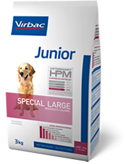 Virbac HPM junior dog special large 12kg