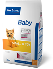 Virbac HPM baby dog small&toy 1,5kg